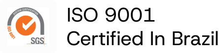 ISO 9001 Certified in Brazil logo