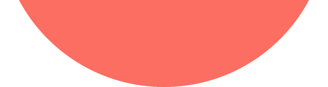 Ellipse element, coral color.